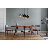 Opviq Sahra 3 Lü Sıralı Sarkıt Siyah Black Chandelier Cene