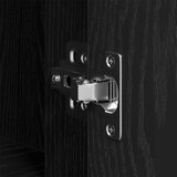  Stol s ladicama Crni hrast 100 x 49 x 74 cm Konstruirano drvo | shoptok.hr