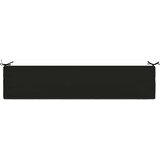  Jastučić za klupu SOEST 100% poliester Crna 200 x 40 x 8 cm Slike