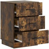  Noćni ormar Dimljeni hrast 43 x 41 x 63 5 cm Konstruirano drvo - Dimljeni hrast | shoptok.hr