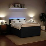 Krevet s oprugama i madracem crni 160x200 cm baršunasti | shoptok.hr