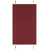  Plisirana zavjesa Bordo crvena 75x100 cm Širina tkanine 74,4 cm Poliester | shoptok.hr