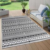 Vanjski tepih crni 120 x 180 cm PP Cijene