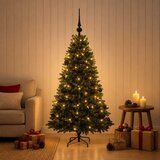  Umjetno božićno drvce s kuglicama 120 LED lampica | shoptok.hr
