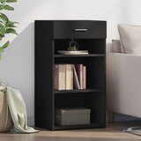 vidaXL Komoda crna 50 x 42,5 x 93 cm od konstruiranog drva Cijene
