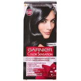 Garnier color sensation trajna barva za lase 40 ml odtenek 1,0 ultra onyx black | Shoptok.si