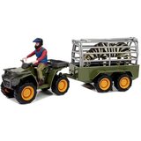 Quad s prikolicom Transporter sa figuricom zebre | shoptok.hr