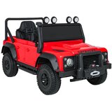  Licencirani Land Rover Defender 110 SVX Concept dječji automobil na akumulator, crveni | shoptok.hr