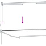 Ručna zlačivna tenda s LED diodama Pijesak | shoptok.hr