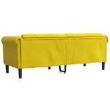 Maison Chic Trosjed žuti baršunasti | shoptok.hr