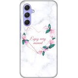  Silikonska maska za Samsung A546B Galaxy A54 5G Enjoy Every Moments Print bela Cene