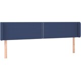  LED uzglavlje plavo 183x16x78/88 cm od tkanine | shoptok.hr