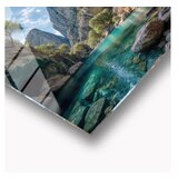WALLXPERT dekorativna slika od kaljenog stakla secretvalley 30 x 43 Cene
