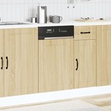 vidaXL Ploča za perilicu posuđa Lucca boja hrasta konstruirano drvo | shoptok.hr