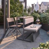 Bessagi Garden Set Za Balkon Mario, Modularen, Siva Barva Cene