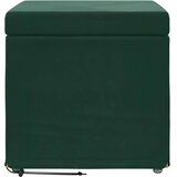  Stolica Temno zelena 41 x 41 x 40 cm Samet in Umetno Leseno, (5000243286) | Shoptok.si
