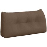 vidaXL Poglavni vzglavnik Rjava 100 x 24 x 50 cm blago, (5000277883) | Shoptok.si