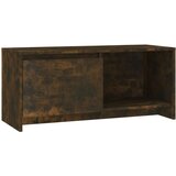 Maison Chic TV omarica - TV stojalo - Televizijska omarica dimljeni hrast 90x35x40 cm iverna plošča, (21700821) Cene
