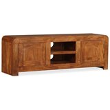 vidaXL TV omarica masiven les in finiš iz palisandra 120x30x40 cm | Shoptok.si