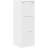  Zidni TV ormarić bijeli 37 x 37 x 107 cm od konstruiranog drva | shoptok.hr