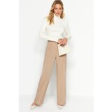 Trendyol Beige Wide Leg Wide Leg Woven Pants Cijene