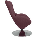  Jajolika fotelja Ljubičasta 63 x 73 x 90 cm tkanina | shoptok.hr