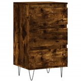vidaXL Komoda dimljeni hrast 40x35x70 cm inženirski les, (20807239) | Shoptok.si