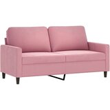  2-dijelni set sofa s jastucima ružičasti baršunasti | shoptok.hr