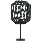  Sjenilo za svjetiljku crno Ø 23 x 28 cm od željeza i papira | shoptok.hr