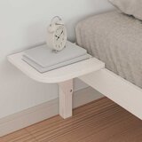  Krevetna konstrukcija s bočnim stolovima Bijelo 100 x 210 cm | shoptok.hr