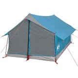 vidaXL Šotor za kampiranje za 2 osebi moder 193x122x96 cm 185T taft | Shoptok.si