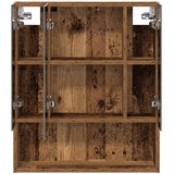  Kupaonski ormar s ogledalom Staro drvo 60 x 14.5 x 70 cm | shoptok.hr