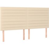  Krevet s oprugama i madracem krem 160x200 cm od tkanine | shoptok.hr