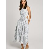 PepeJeans Poletna obleka 'DONATELLA' safir / bela | Shoptok.si