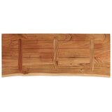 vidaXL Mizna plošča 90x40x3,8 cm pravokotna akacija naraven rob | Shoptok.si
