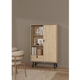 Tvilum Vitrina u dekoru hrasta u prirodnoj boji 102x162x40 cm Ry – | shoptok.hr