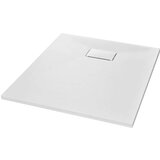 vidaXL Kad za tuš SMC bela 90x70 cm | Shoptok.si