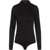 Vero_Moda Bodiji VMLADY L/S G-STRING NEW NOOS 10264853 Črna cene