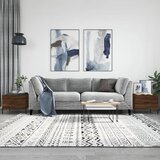 vidaXL Klubske mizice 2 kosa rjavi hrast 50x50x40 cm inženirski les Cene