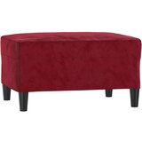  Stolček za noge vinsko rdeč 70x55x41 cm žamet, (20983560) | Shoptok.si