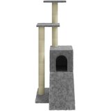  Penjalica za mačke sa stupovima za grebanje svjetlosiva 92 cm | Eponuda.com