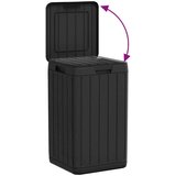  Zunanji koš za smeti antracit 38x38x65 cm PP | Shoptok.si