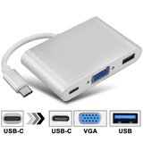 Kettz USB Tip C na VGA + USB 3.0 adapter 3.1 UVA-23 | ePonuda.com