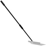vidaXL Drška za vile Ø 3,5 x 127,5 cm crna čelična | shoptok.hr