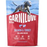 Carnilove Dog Active Adult Large, briketi - losos in puran 1,5 kg | Shoptok.si
