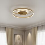  LED stropno svetlo LORENZO LED/22W/230V, prečnik 50 cm, zlatno | Eponuda.com