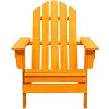 Maison Chic Vrtni Stoli - Stol za vrt Adirondack trden les jelke oranžen JS588, (21878061) | Shoptok.si