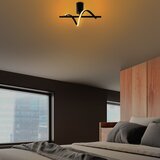 Opviq lights Crna LED stropna svjetiljka ø 7 cm Likma – | shoptok.hr