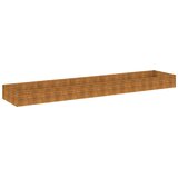  Povišena vrtna gredica 482 x 100 x 36 cm od čelika COR-TEN | shoptok.hr