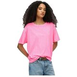 Superdry Majice s kratkimi rokavi T-shirt Studios Dropped Shoulder oversize Rožnata Cene